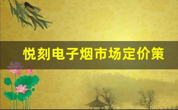 悦刻电子烟市场定价策略解析