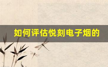 如何评估悦刻电子烟的品质与档次
