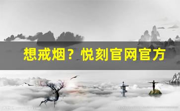 想戒烟？悦刻官网官方旗舰店为你提供完美选择