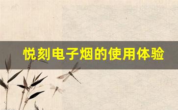 悦刻电子烟的使用体验与健康影响探讨